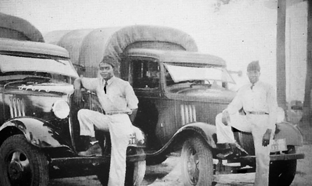 Two members of CCC Company 2878, Camp F-22-T, ca. 1936.